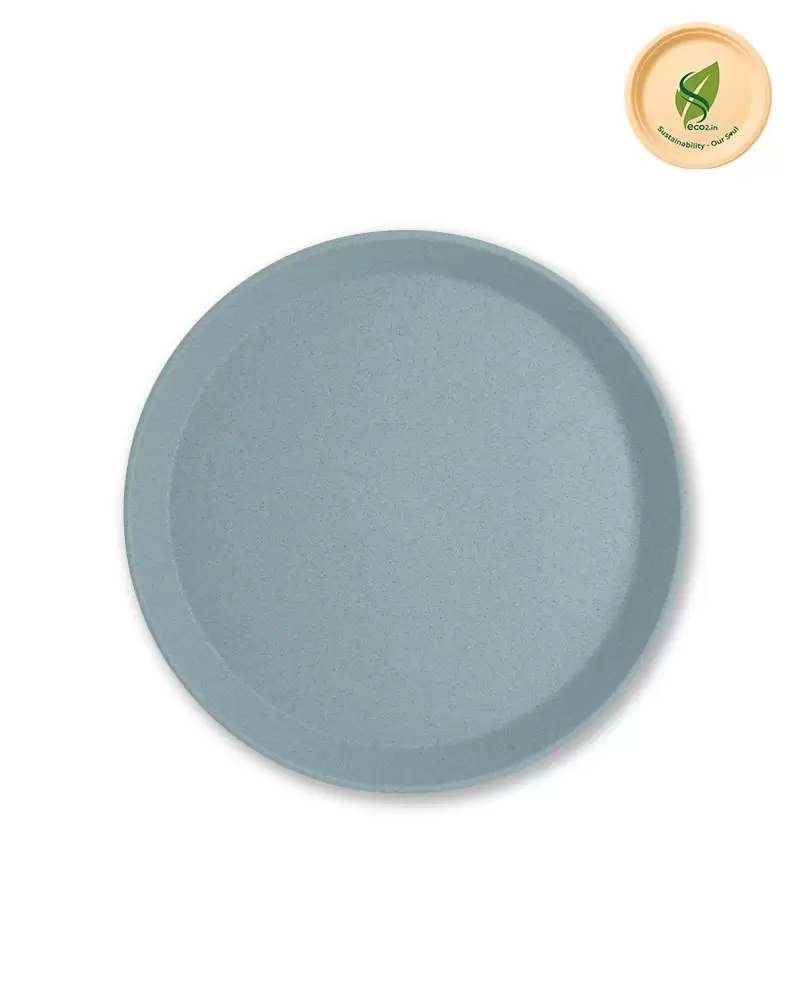 Eco Kids Round Plate - Angle 1