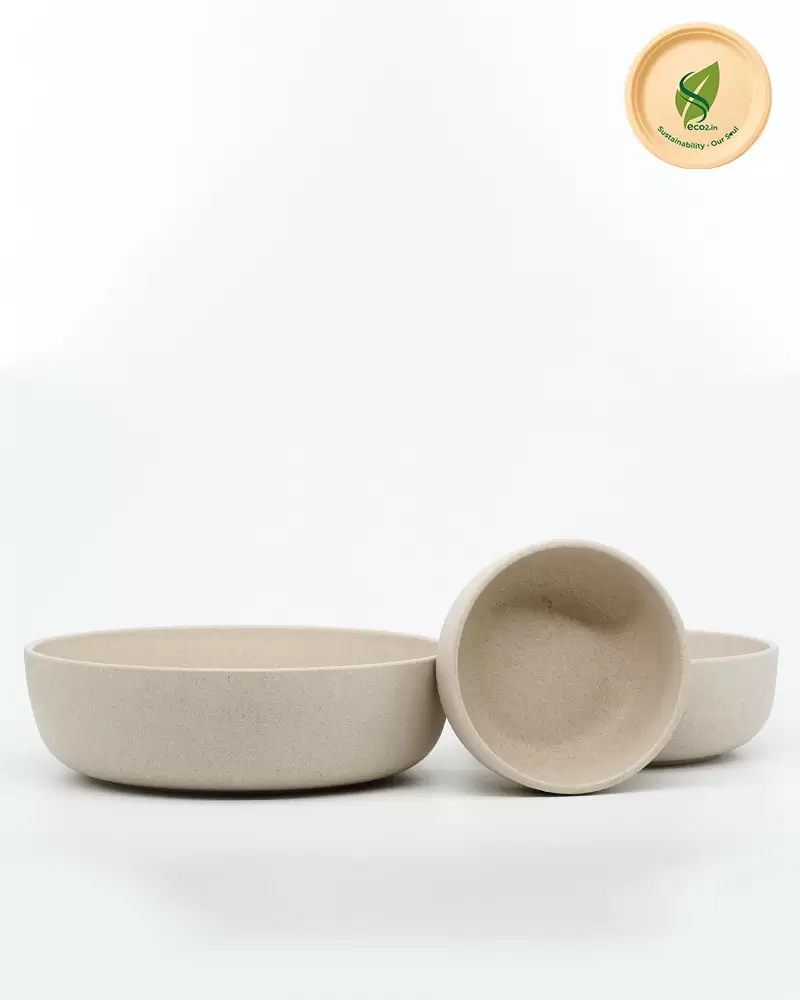Eco Relive Salad Bowls - Angle 2