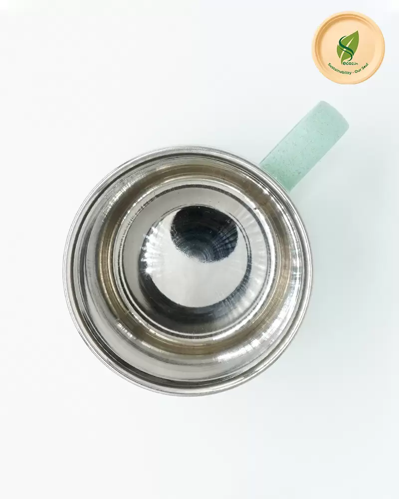 Eco Waves Steel Mug-Large - Angle 3