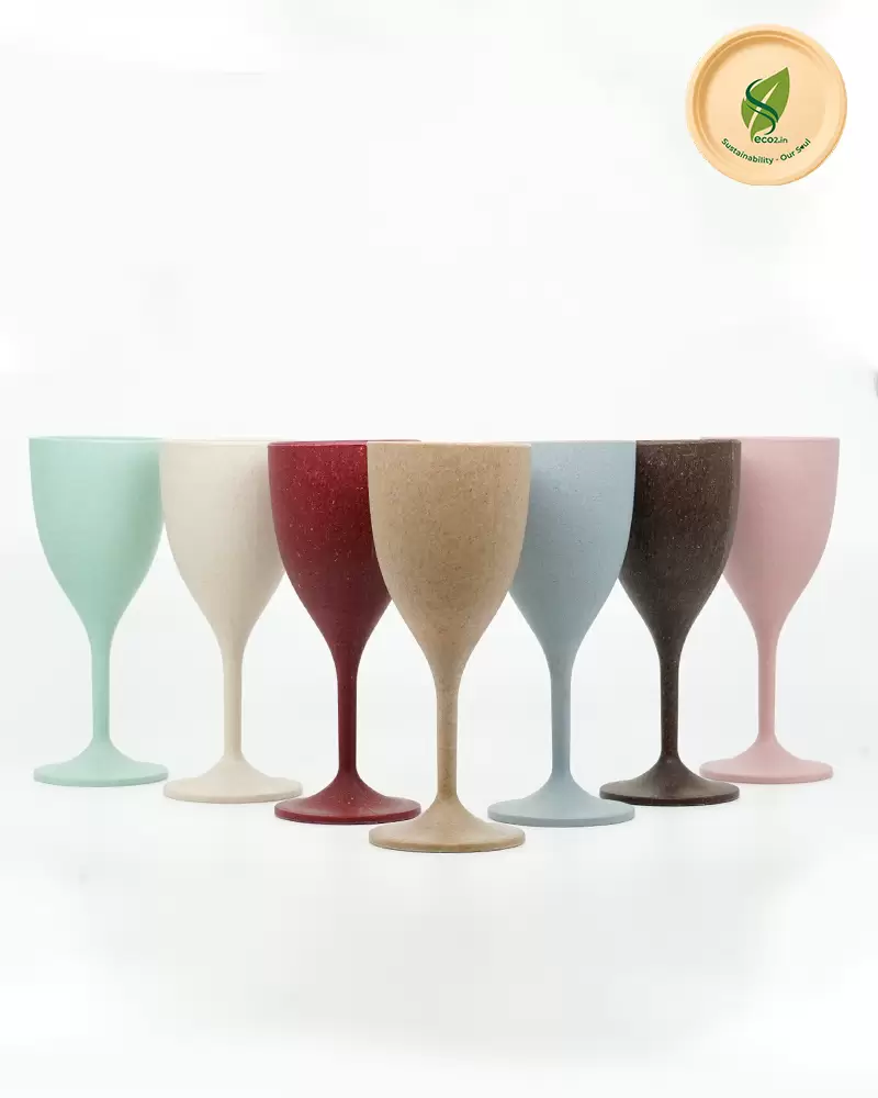 Eco Royal Wine Glass - Angle 4