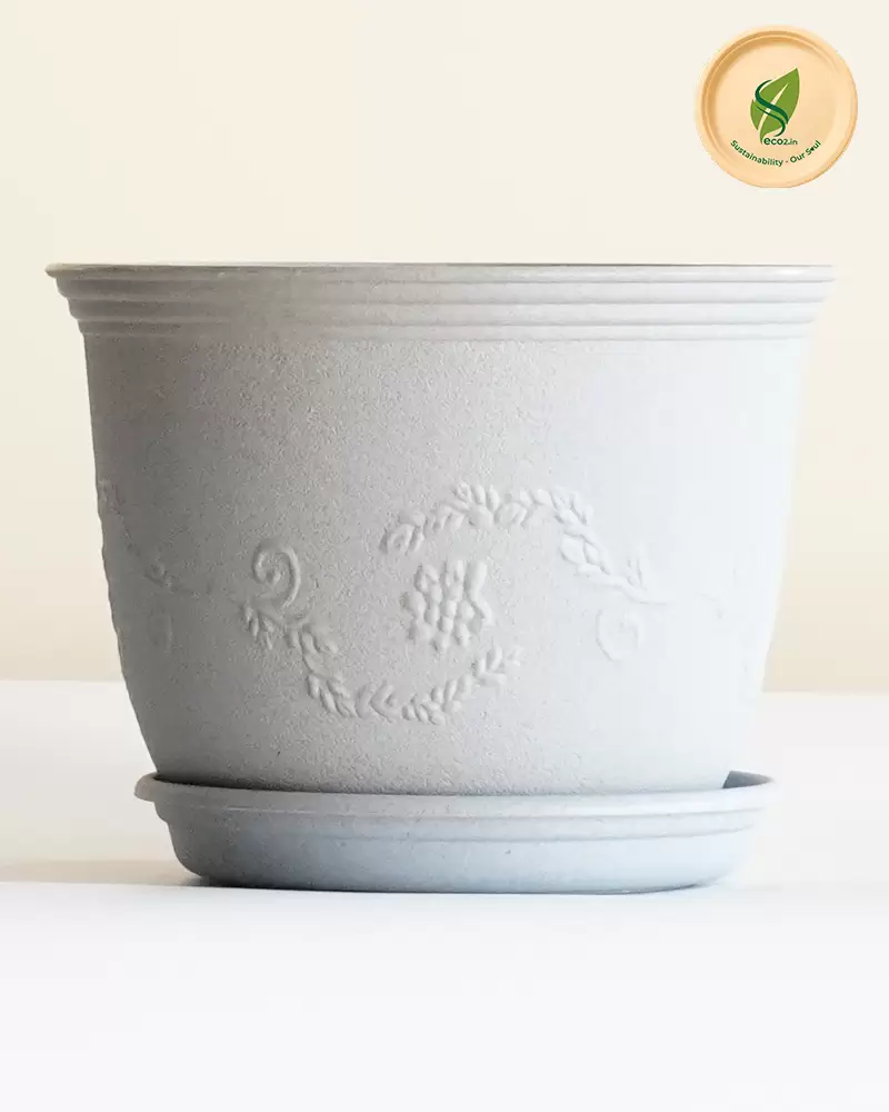 Eco Bloom Leafy Planter - Angle 2