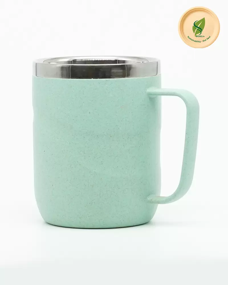 Eco Waves Steel Mug-Large