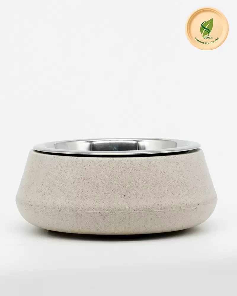 Eco Anti Skid Steel Pet Bowl